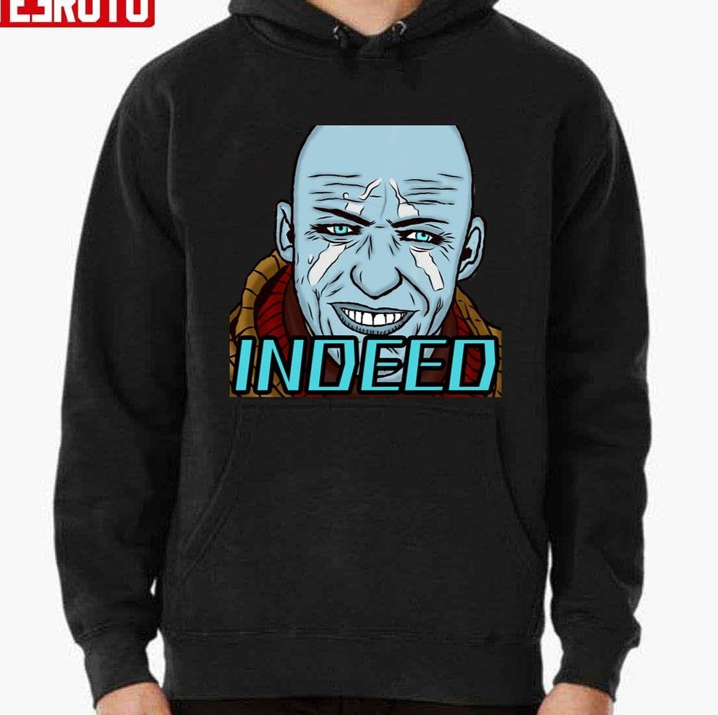 Smiling Zavala Destiny Video Game Character Indeed Unisex T-shirt