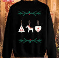 Scandi Christmas Dala Horse Unisex Sweatshirt