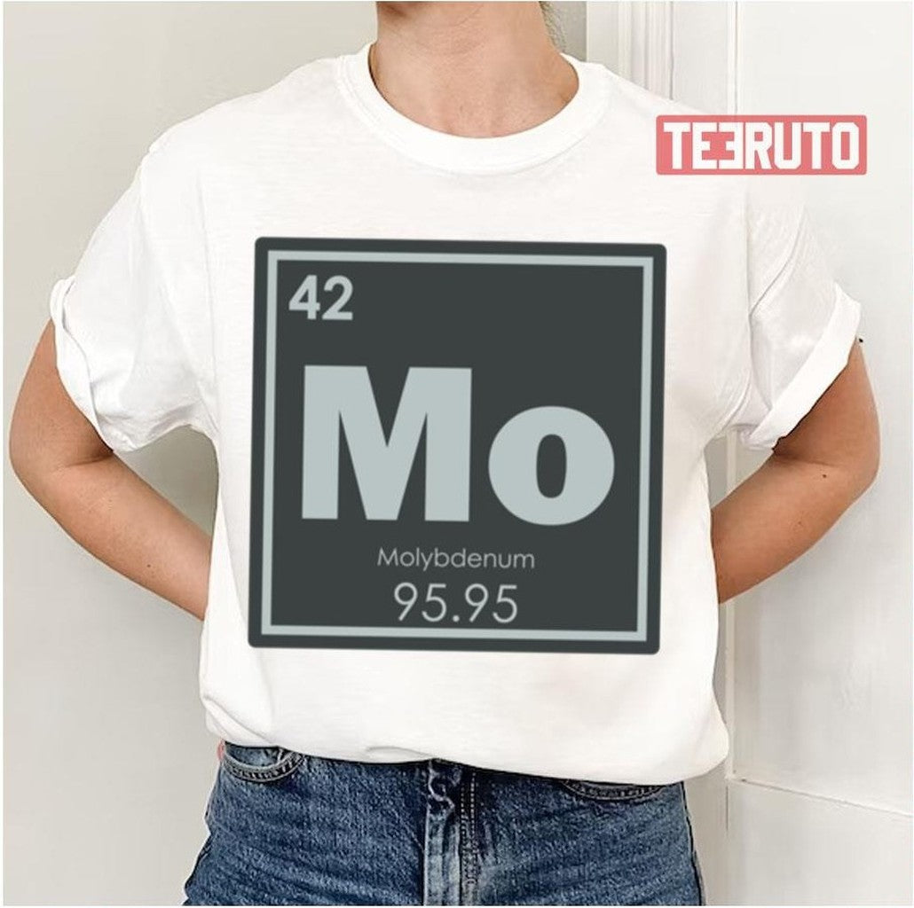 Molybdenum Chemical Element Unisex T-Shirt
