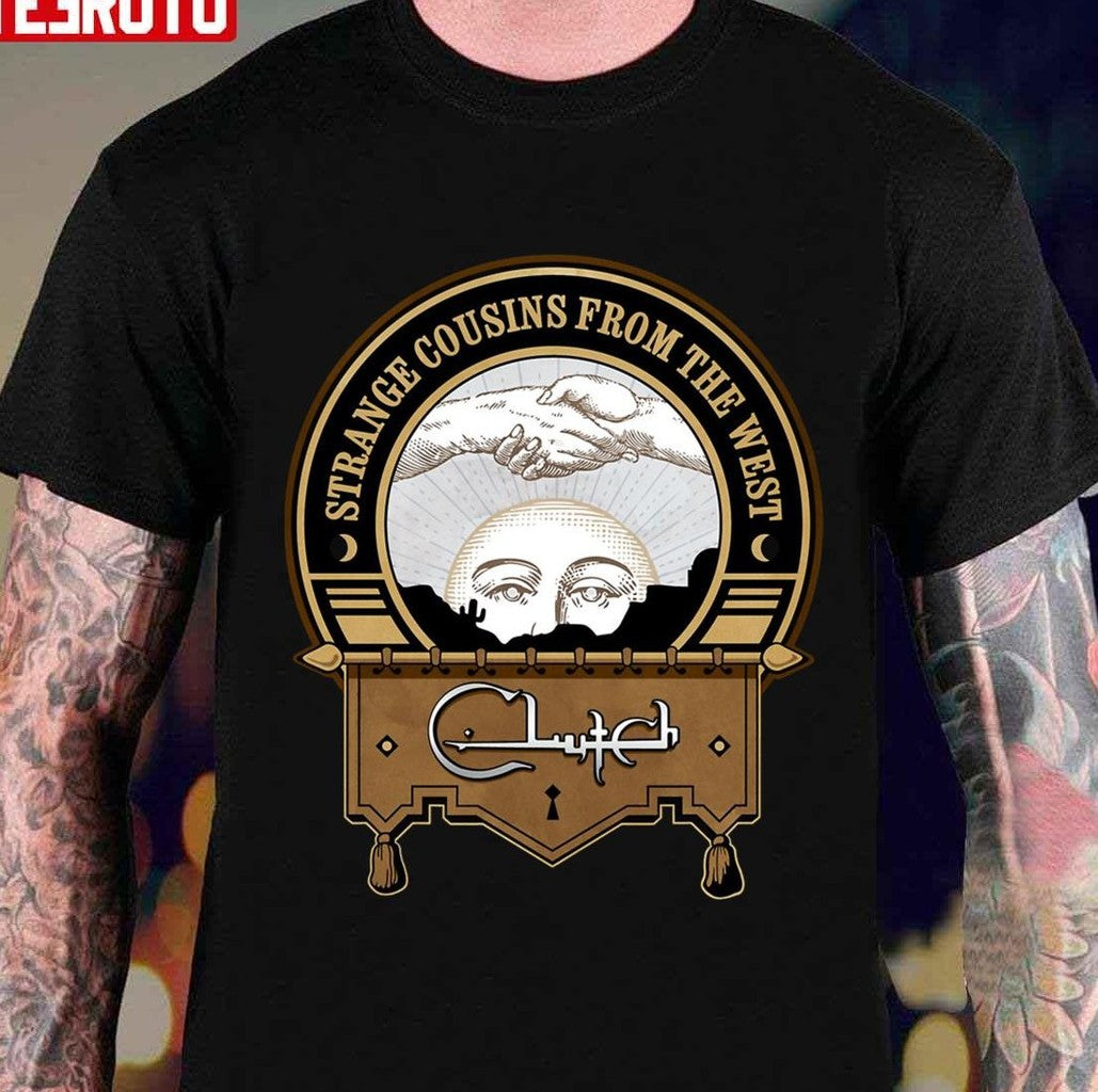 Strange Cousins From The West Clutch Band Unisex T-shirt