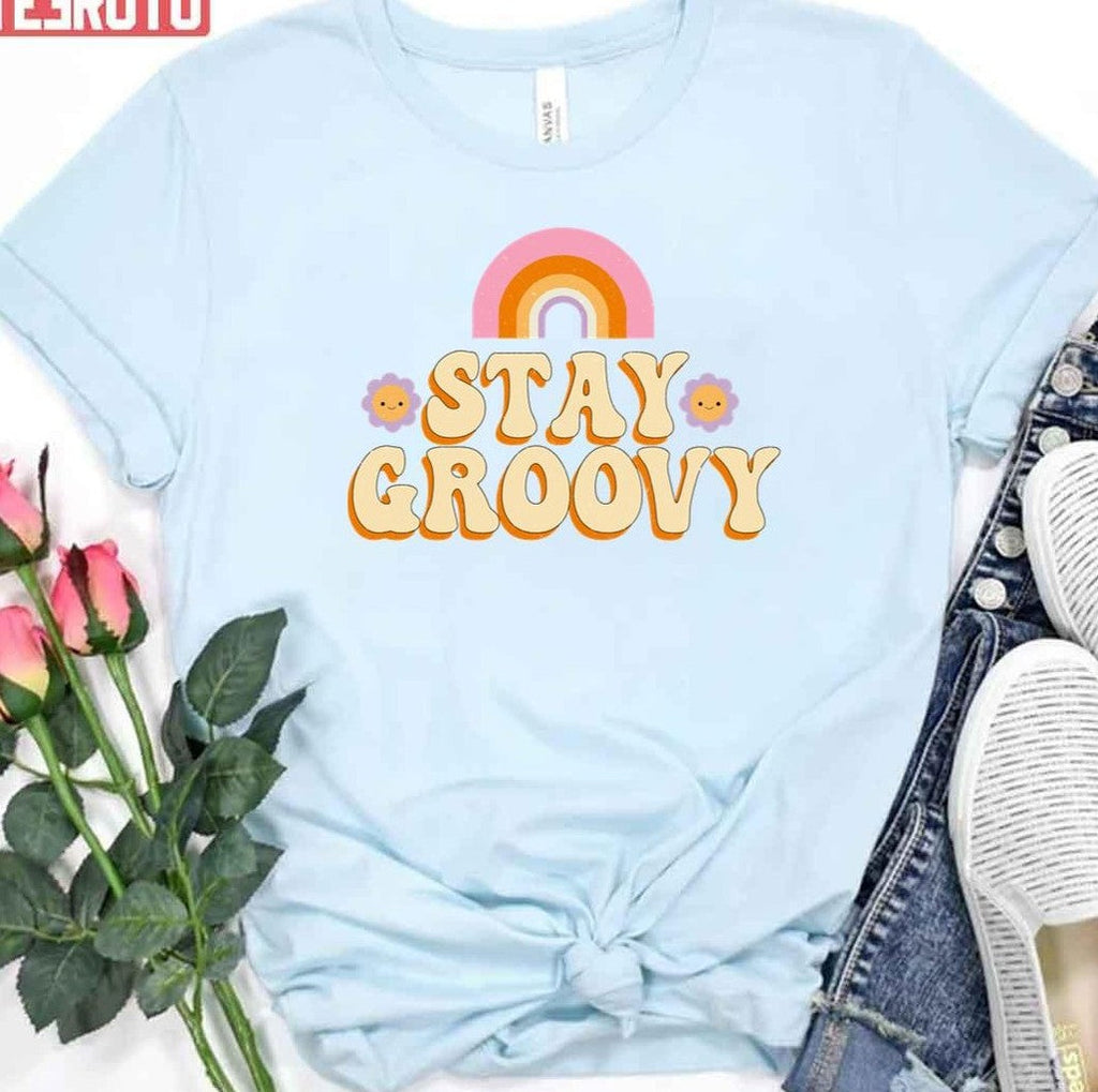 Stay Grovey Positive Mental Adhd Design Unisex Sweatshirt