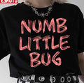 Numb Little Bug Em Beihold Song Lyrics Pink Unisex T-Shirt