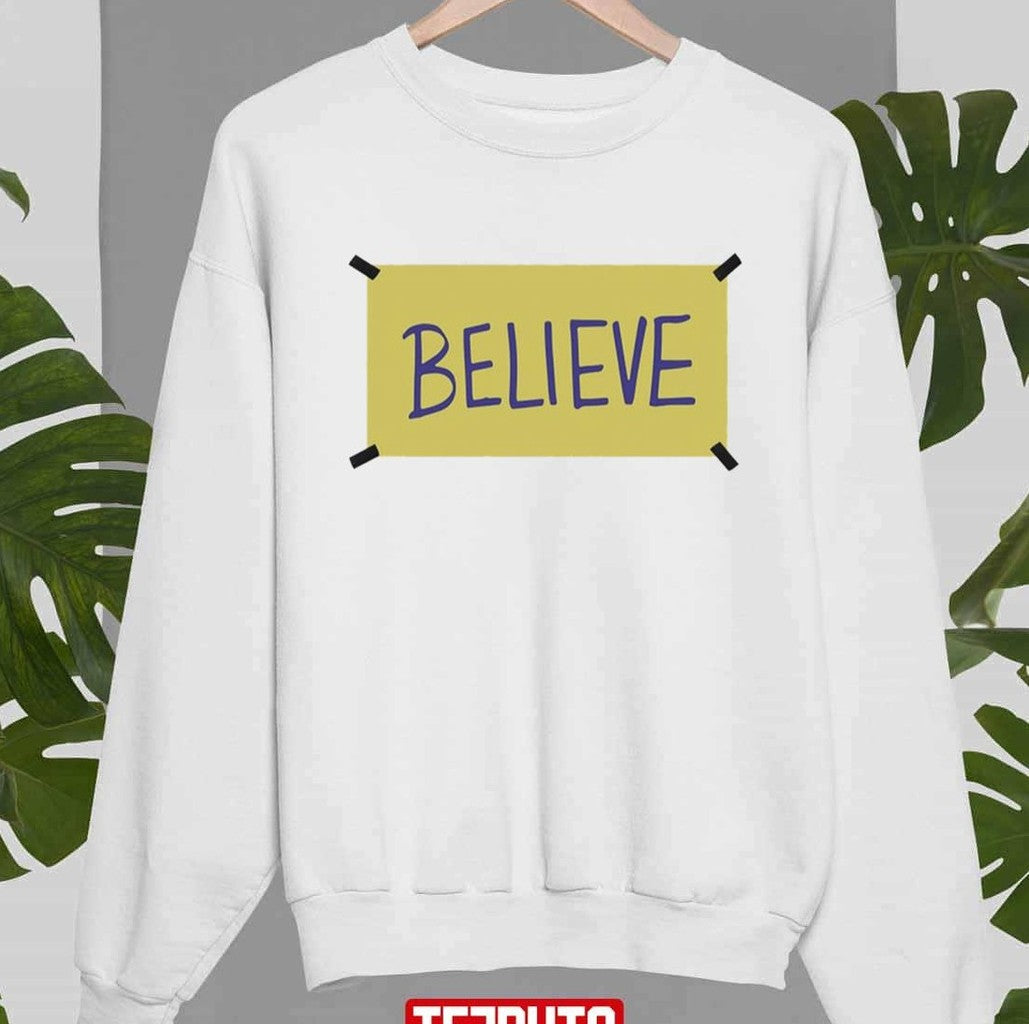 Ted Lasso Believe Yellow Note Unisex T-Shirt