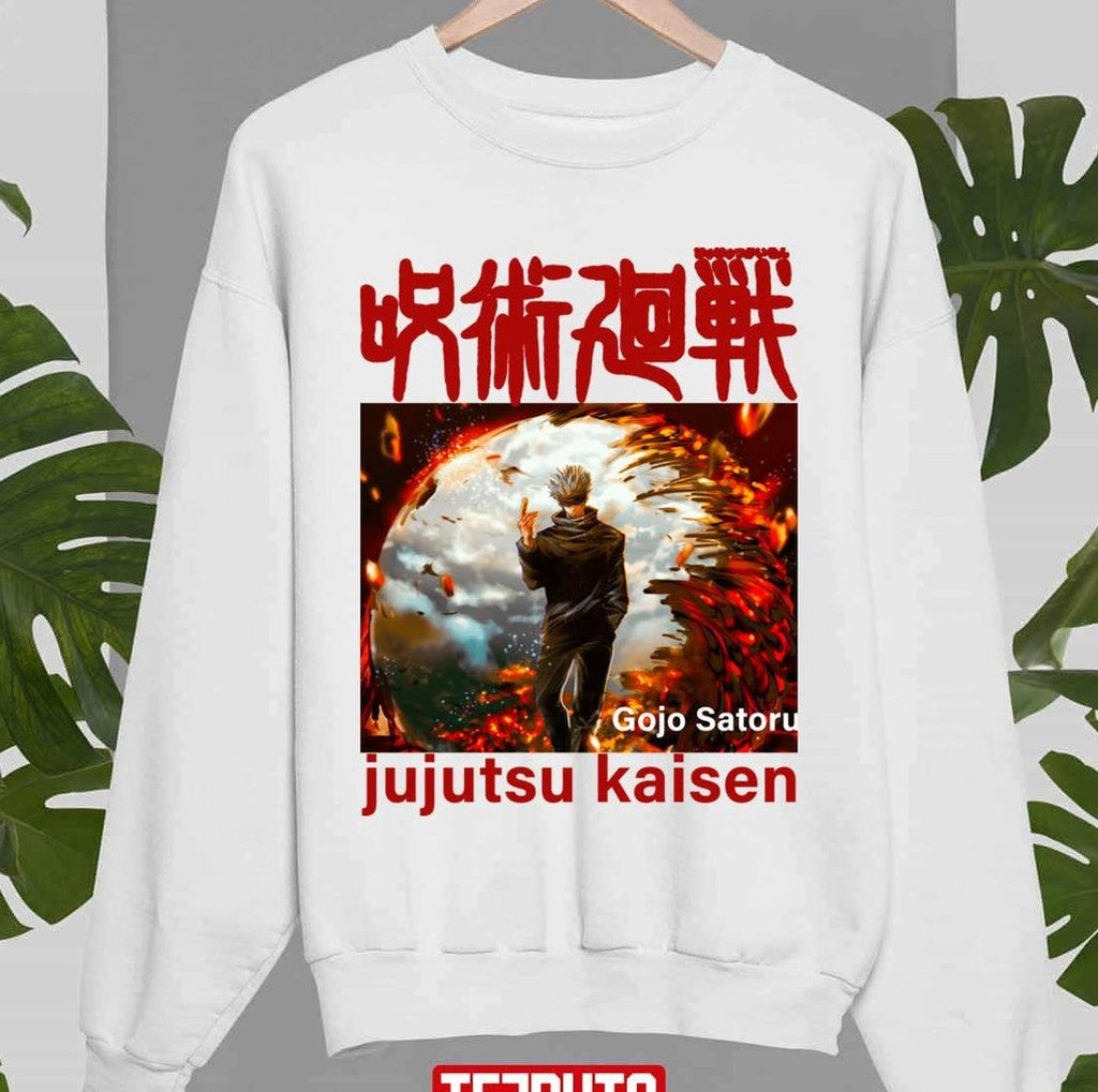 Arrogant And Confident Jujutsu Kaisen Gojo Satoru Gojo Sensei Unisex Sweatshirt