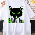 Black Cat Bikin Kill Cat For Music Band Unisex T-Shirt