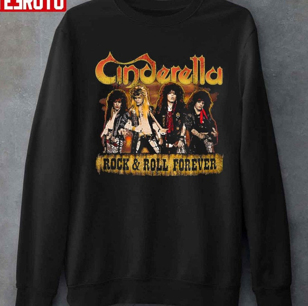 Team Music Rock N Roll Cinderella Band Vintage Unisex T-shirt