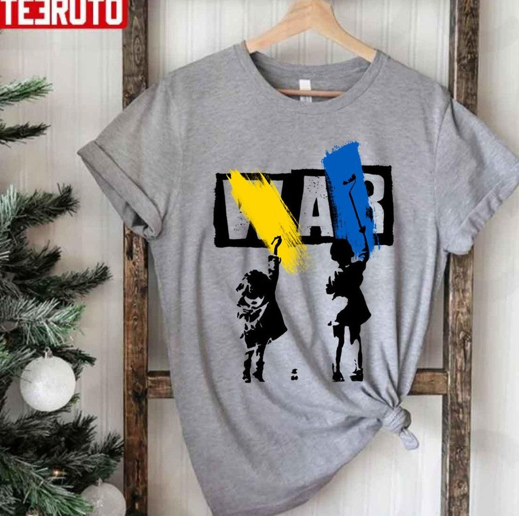 Stop The War Kids Are Painting Unisex T-Shirt