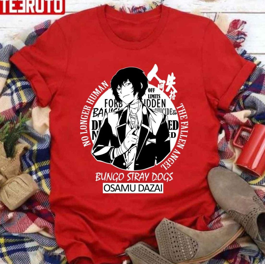 Osamu Dazai No Longer Human The Fallen Angel Bungou Stray Dogs Unisex Sweatshirt