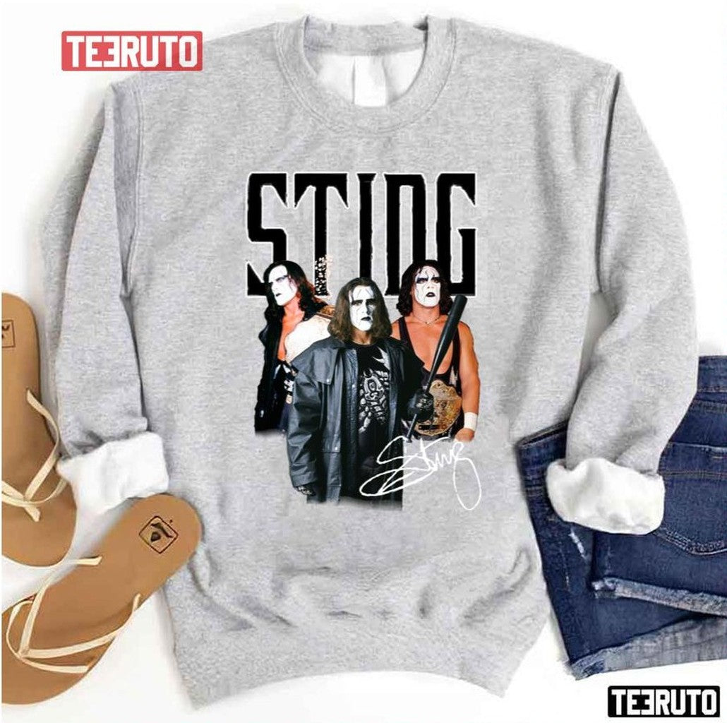 Sting Wrestling Fanart Unisex Sweatshirt