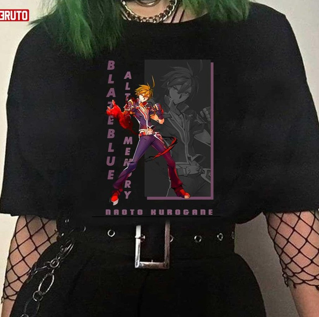 Naoto Kurogane Graphic Japanese Anime Unisex T-Shirt