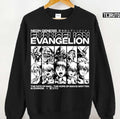 Neon Genesis Evangelion Pilots Back Unisex Sweatshirt