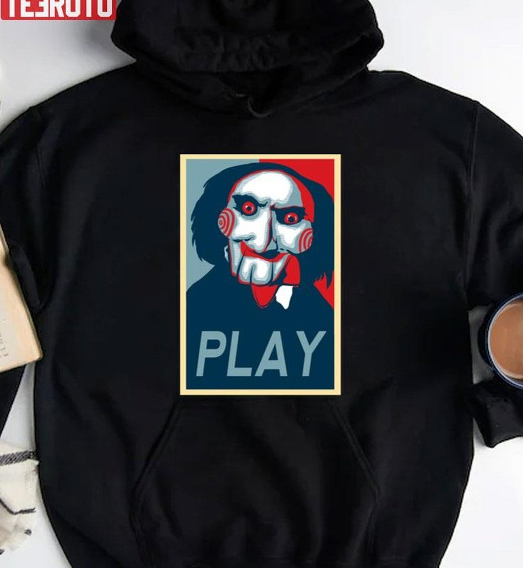 Saw Jigsaw Horror Movie Character Play Hope Art Unisex Sweatshirt