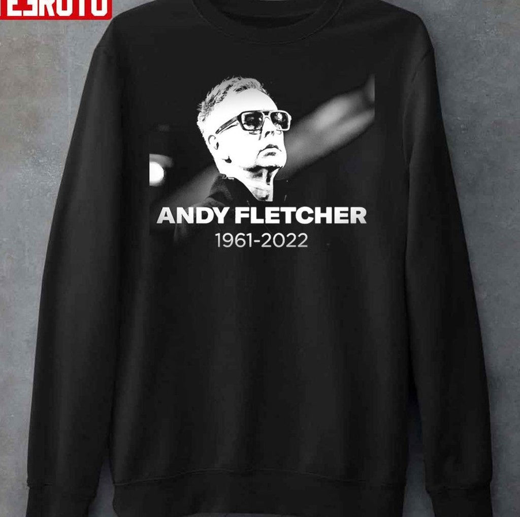 Andy Fletcher Rest In Peace 1961-2022 Unisex Sweatshirt