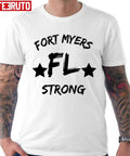 Black Fort Myers Fl Florida Strong Unisex T-shirt