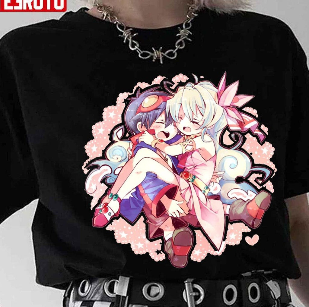 Tengen Toppa Cute Couple Gurren Lagann Unisex Hoodie