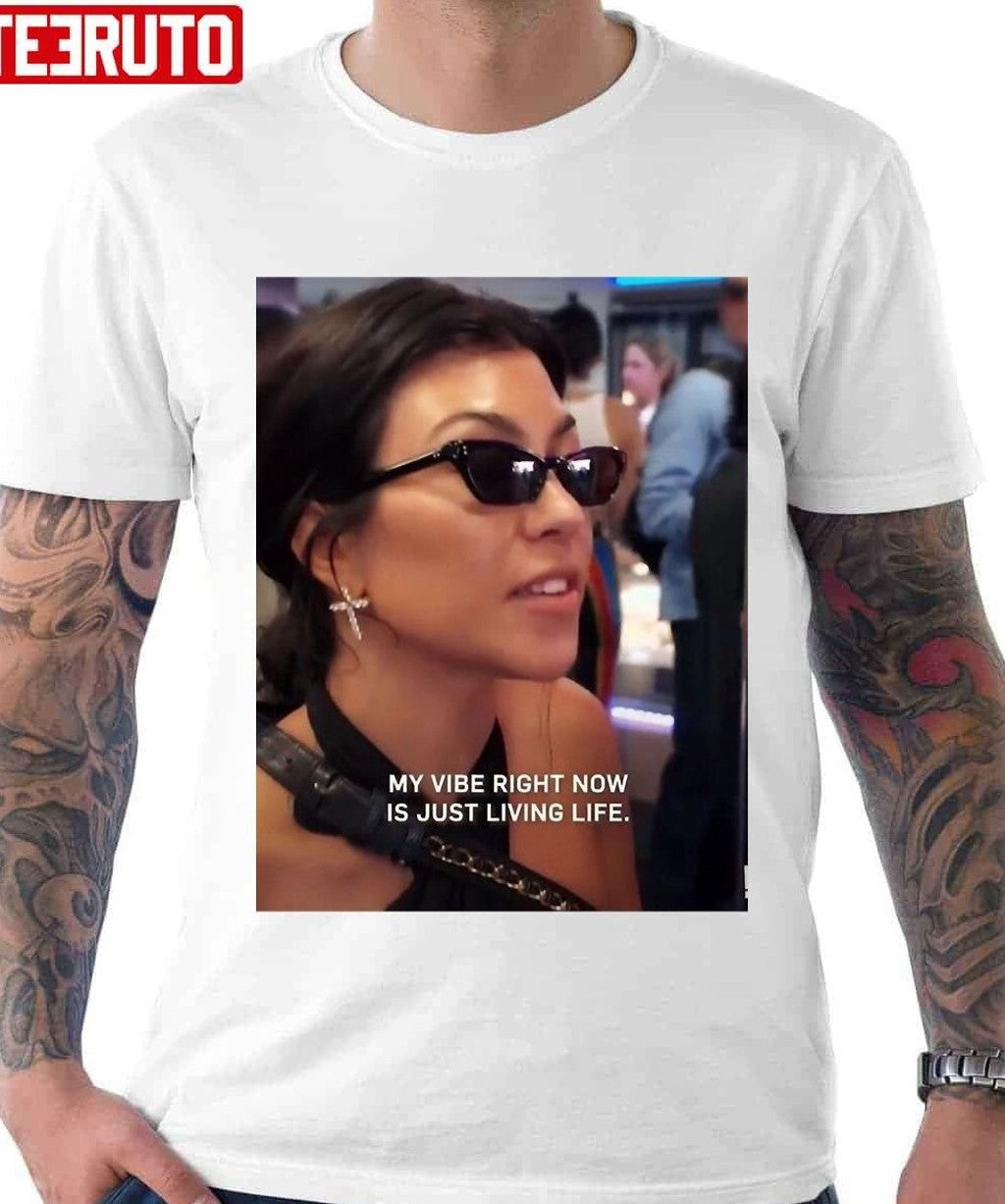 My Vibe Right Now Is Just Living Life Unisex T-Shirt