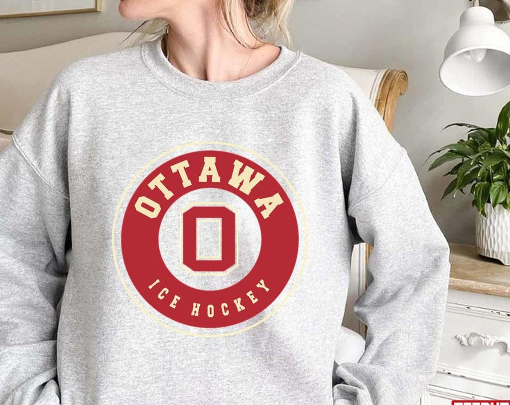Ottawa Ice Hockey Unisex Sweatshirt