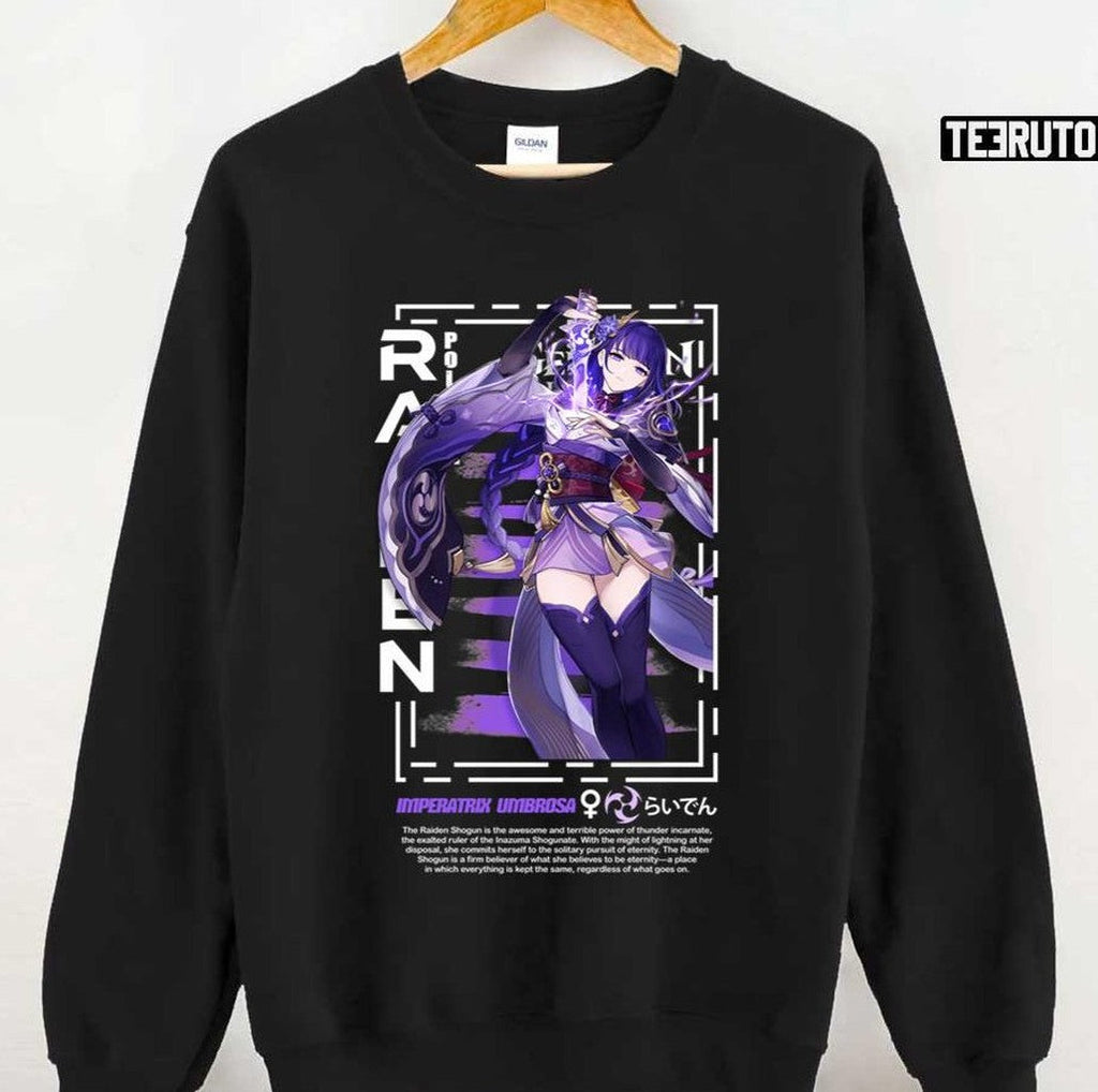 Raiden Shogun Genshin Impact Aesthetic Unisex T-Shirt