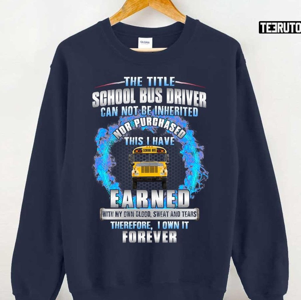 Awesome Dedicated School Bus Driver Unisex T-Shirt