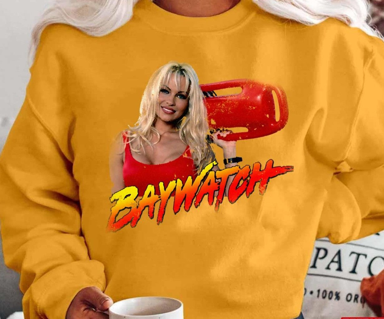 Baywatch Distressed Pamela Anderson Unisex T-Shirt
