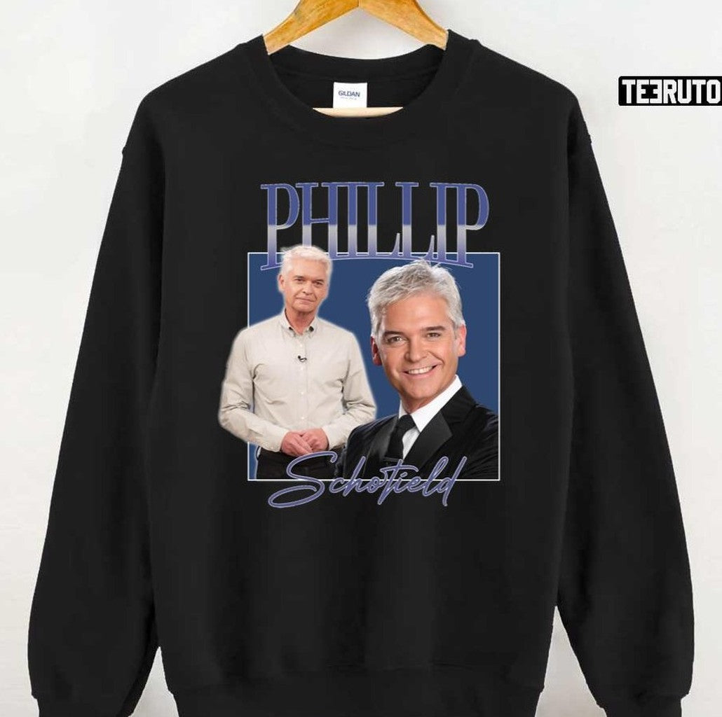 Phillip Schofield Tee Top Uk Tv Presenter Tribute 90's Unisex T-Shirt