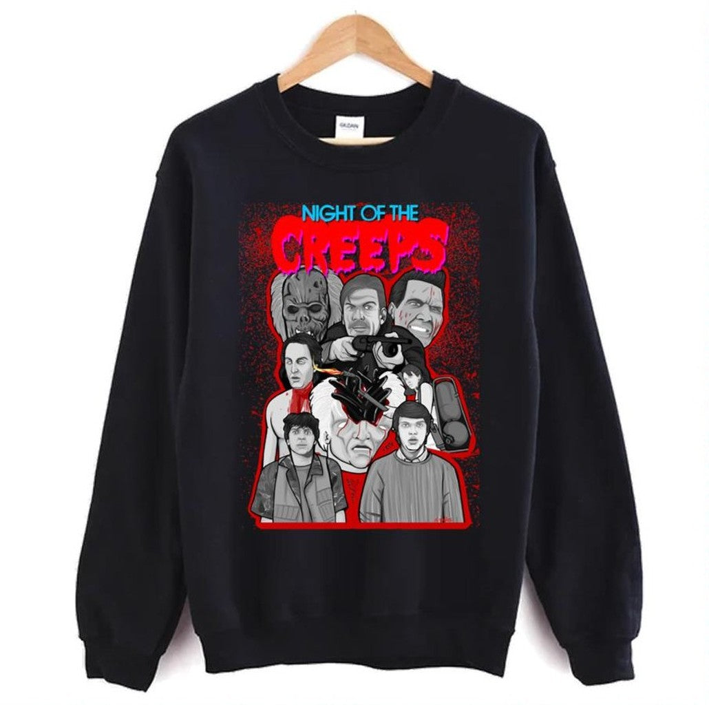The Creeps Collage Vintage Photograp Unisex Sweatshirt