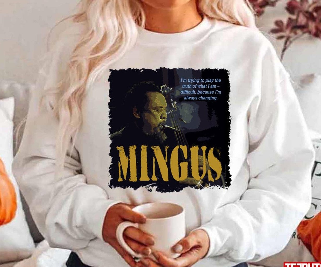 Public Figure Flea Groove Music Retro Wisdom Of Charles Mingus Unisex Hoodie
