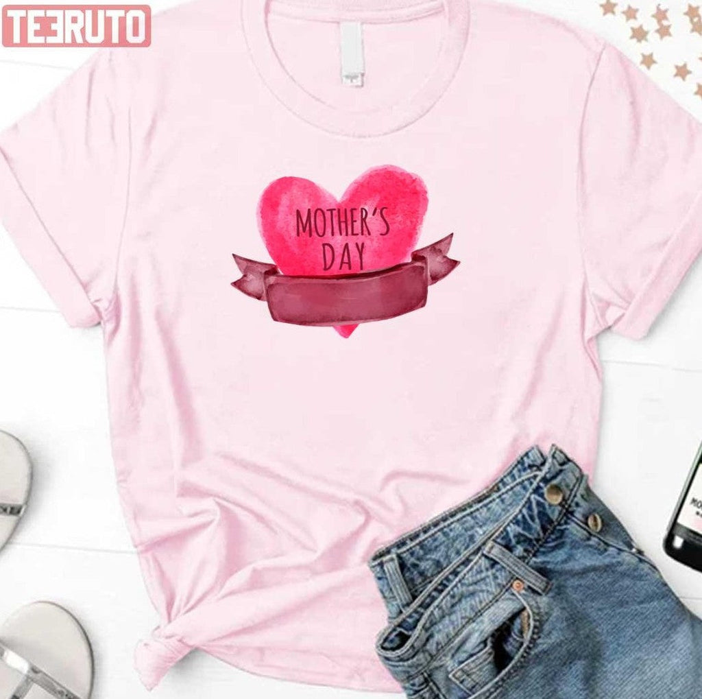 Mothers Day Heart Unisex Sweatshirt