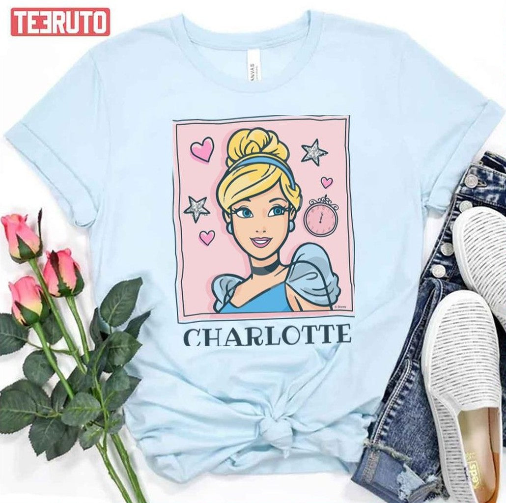 Personalized Name Cinderella Unisex T-Shirt