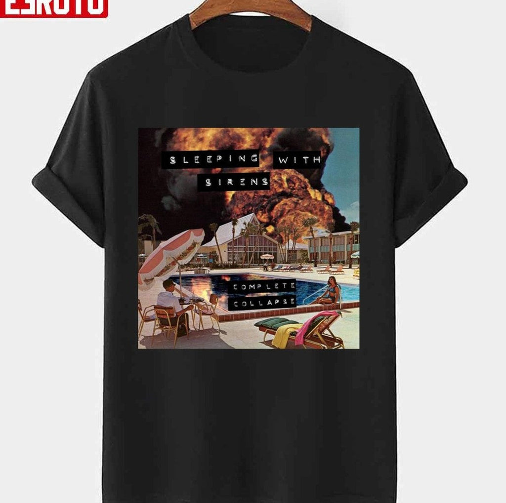 Sleeping With Sirens Complete Collapse Tour 2023 Unisex T-Shirt
