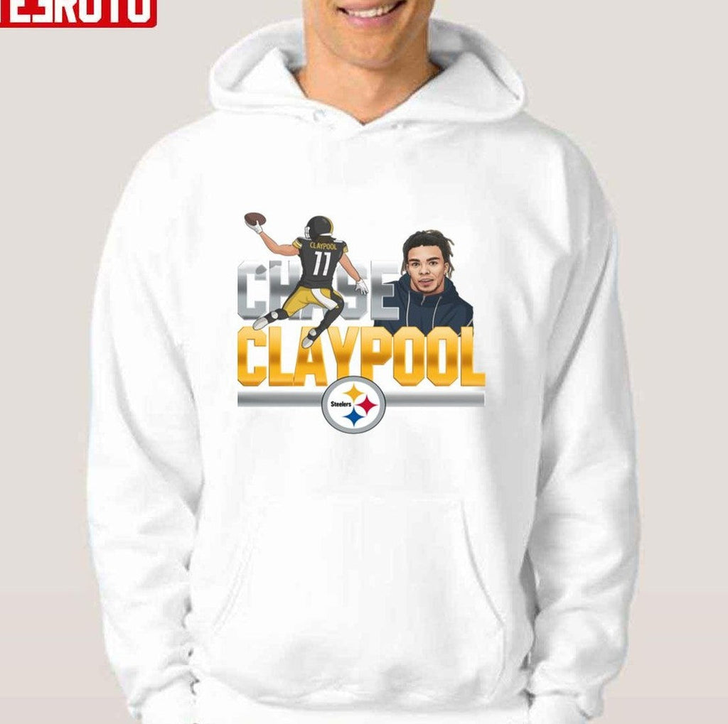 Portrait Chase Claypool Football Unisex Hoodie