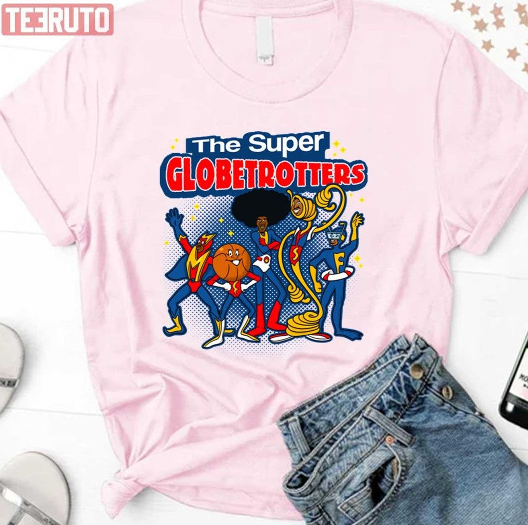 Super Globetrotters Cartoon Art Harlem Globetrotters Unisex Sweatshirt