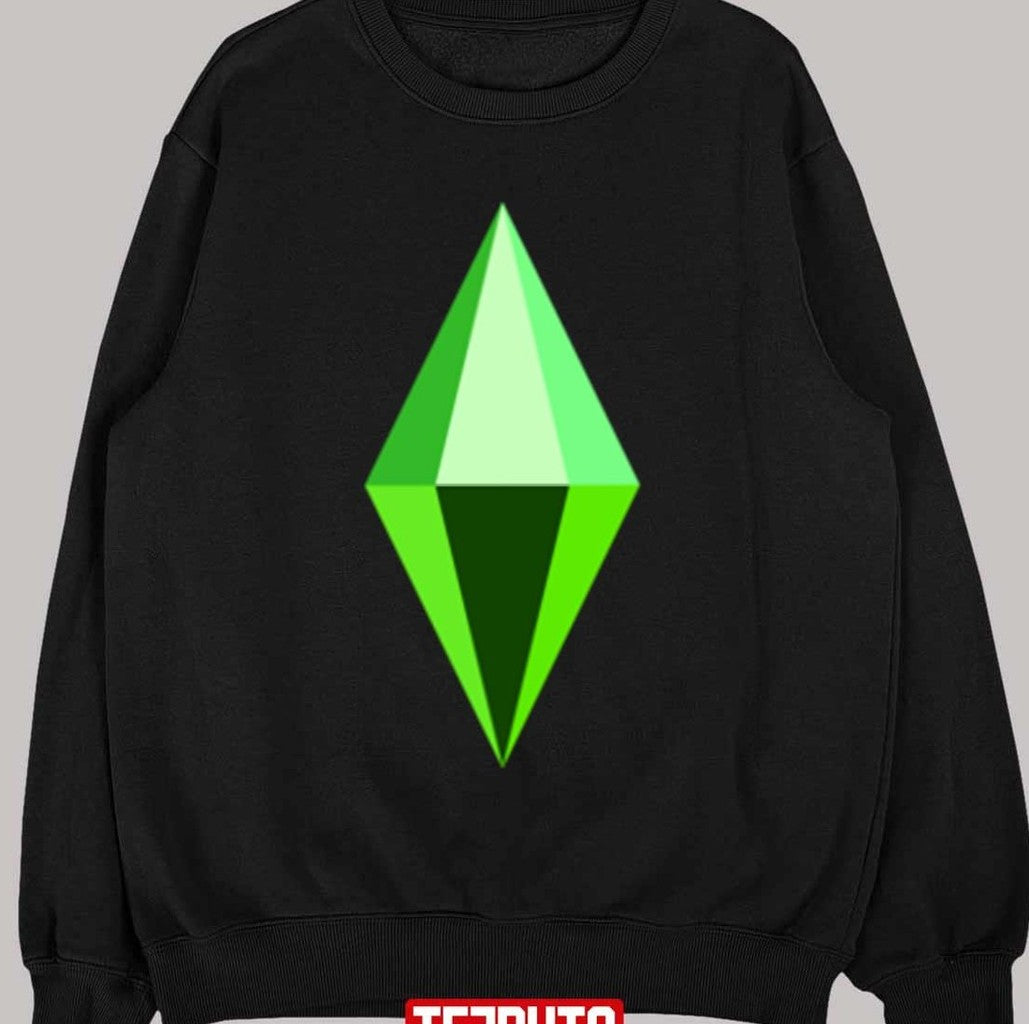 Sims 4 2d Plumbob Unisex T-shirt