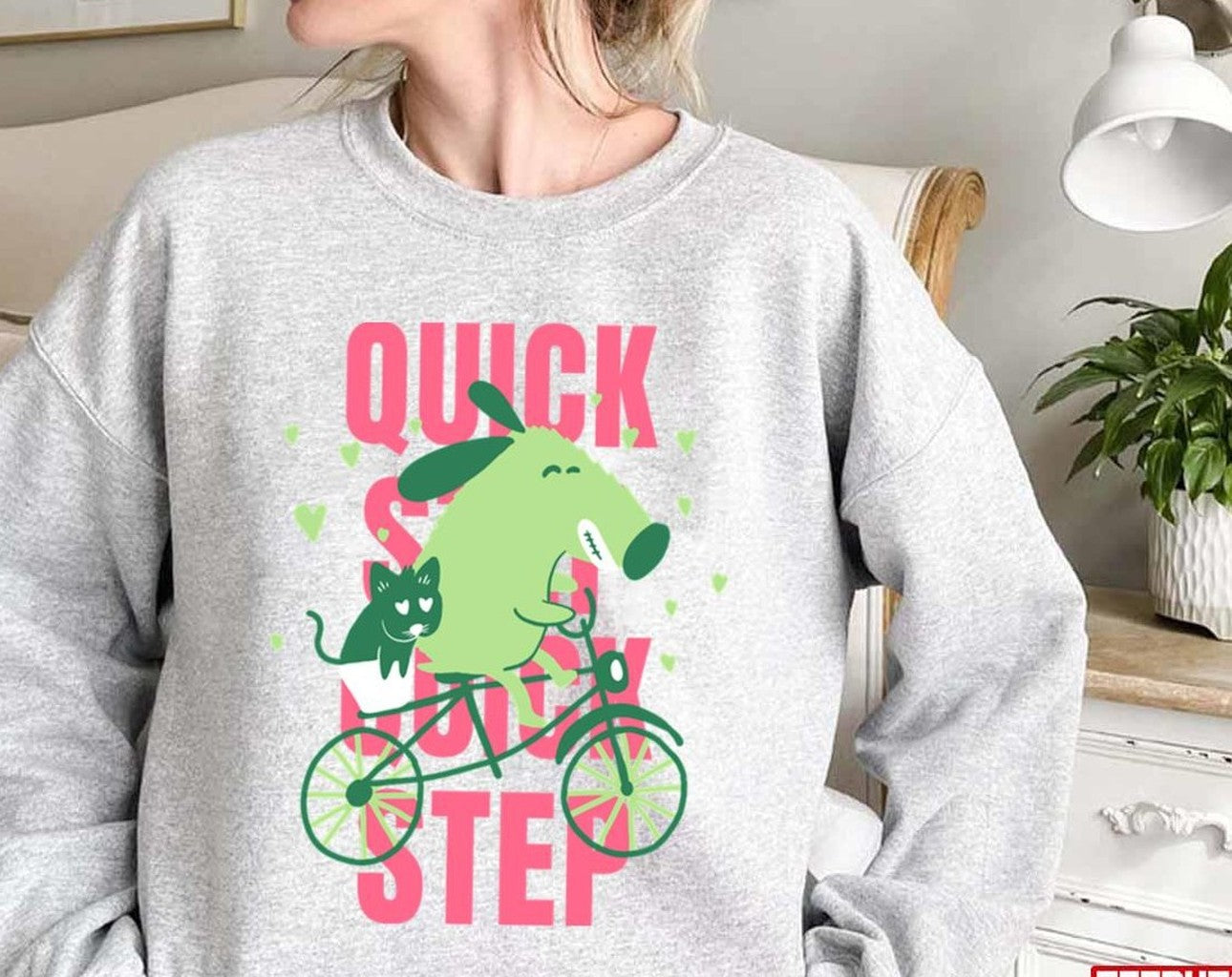 Quick Step Cat'n'dog Unisex Sweatshirt