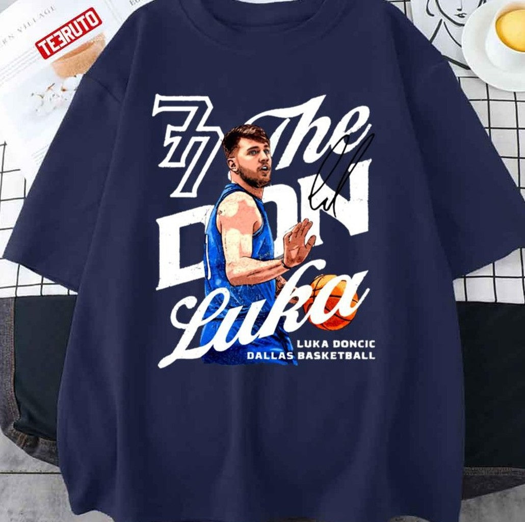 The Don Luke Luka Doncic Dallas Basketball Art Unisex Sweatshirt