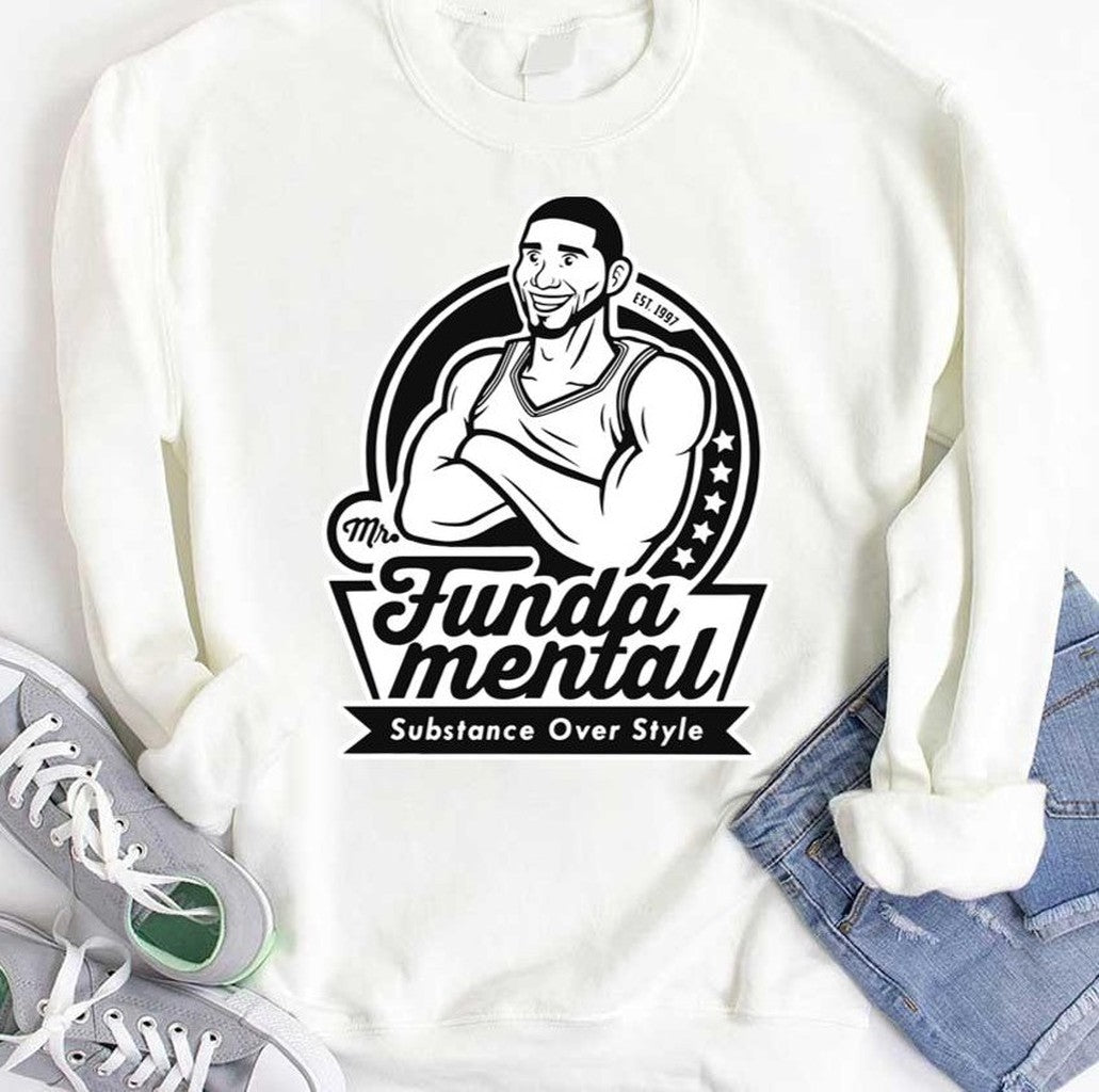 Substance Over Style Tim Duncan Basketball Spurs Unisex Hoodie