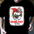 Soccer Mom Bleached Bun Mothers Day Soccer Mom Game Day Vibe Shirt