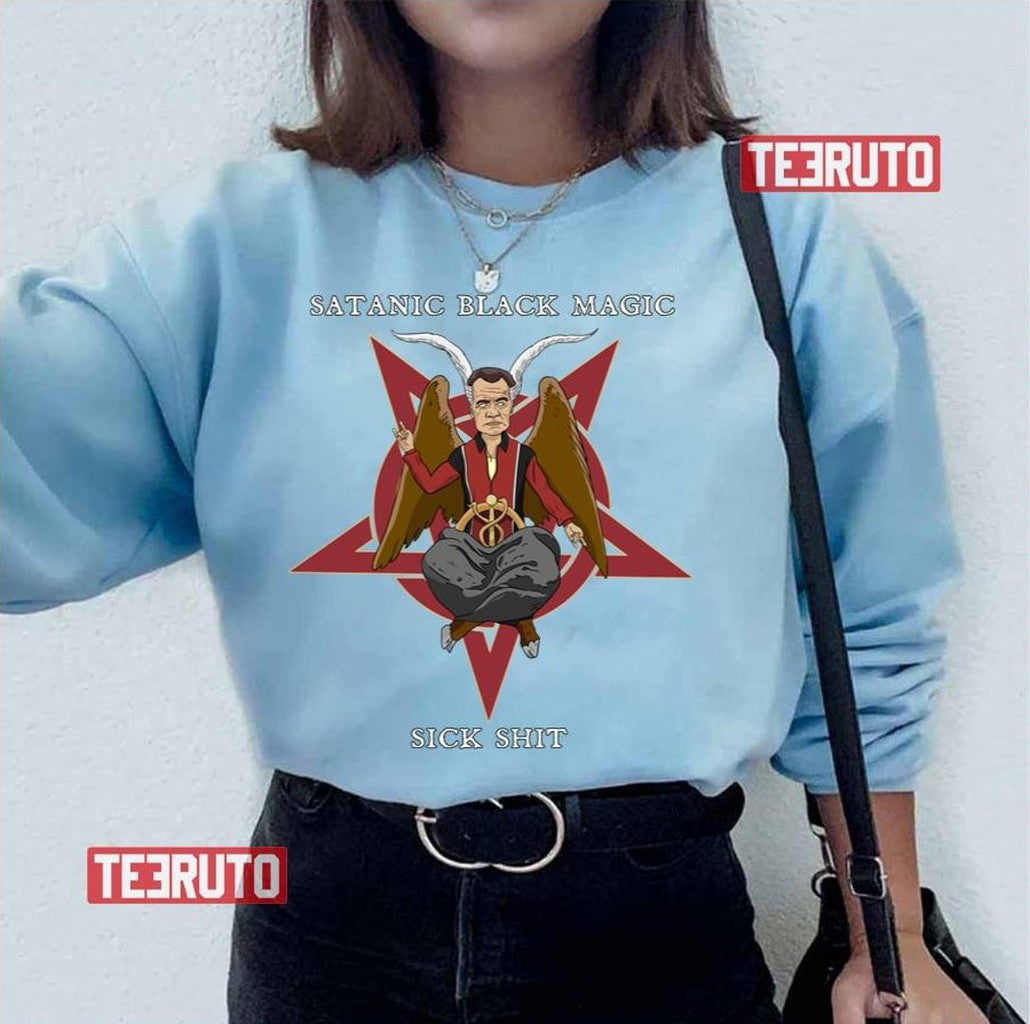 Baphomet Walnuts Design Santa Unisex T-Shirt