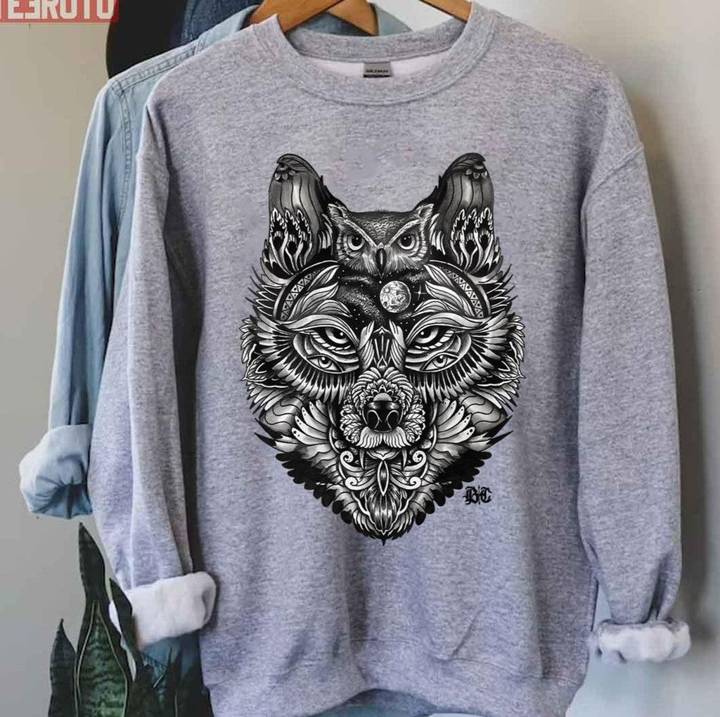 Night Wolf Unisex T-Shirt