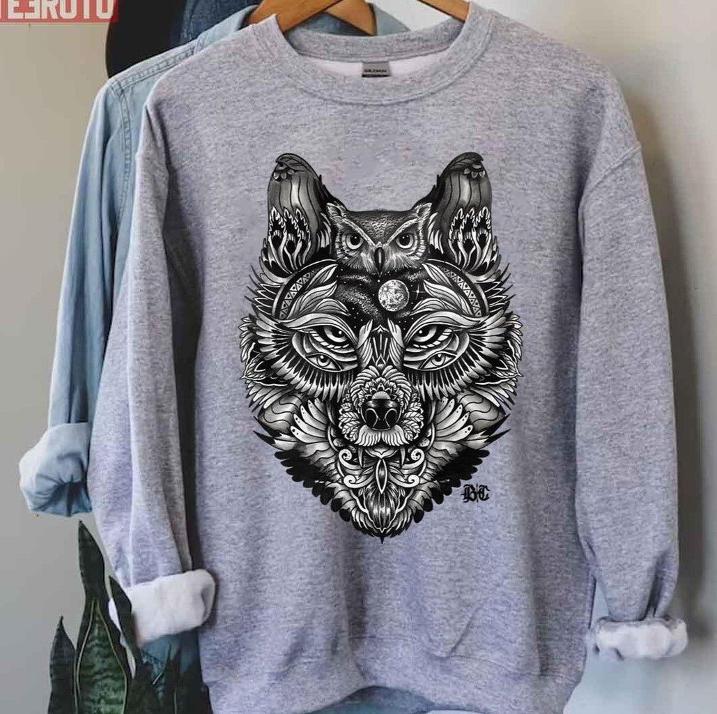 Night Wolf Unisex T-Shirt