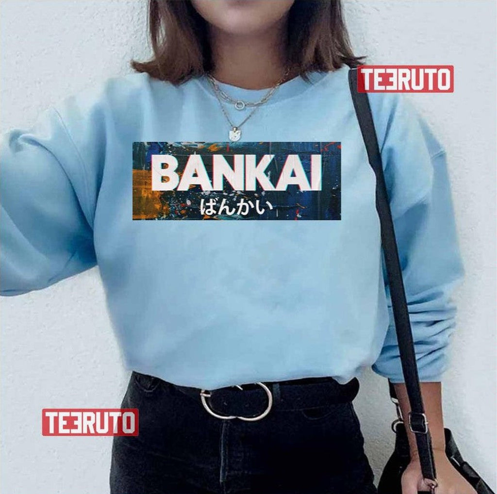 Bankai Distressed Design Bleach Anime Unisex T-Shirt
