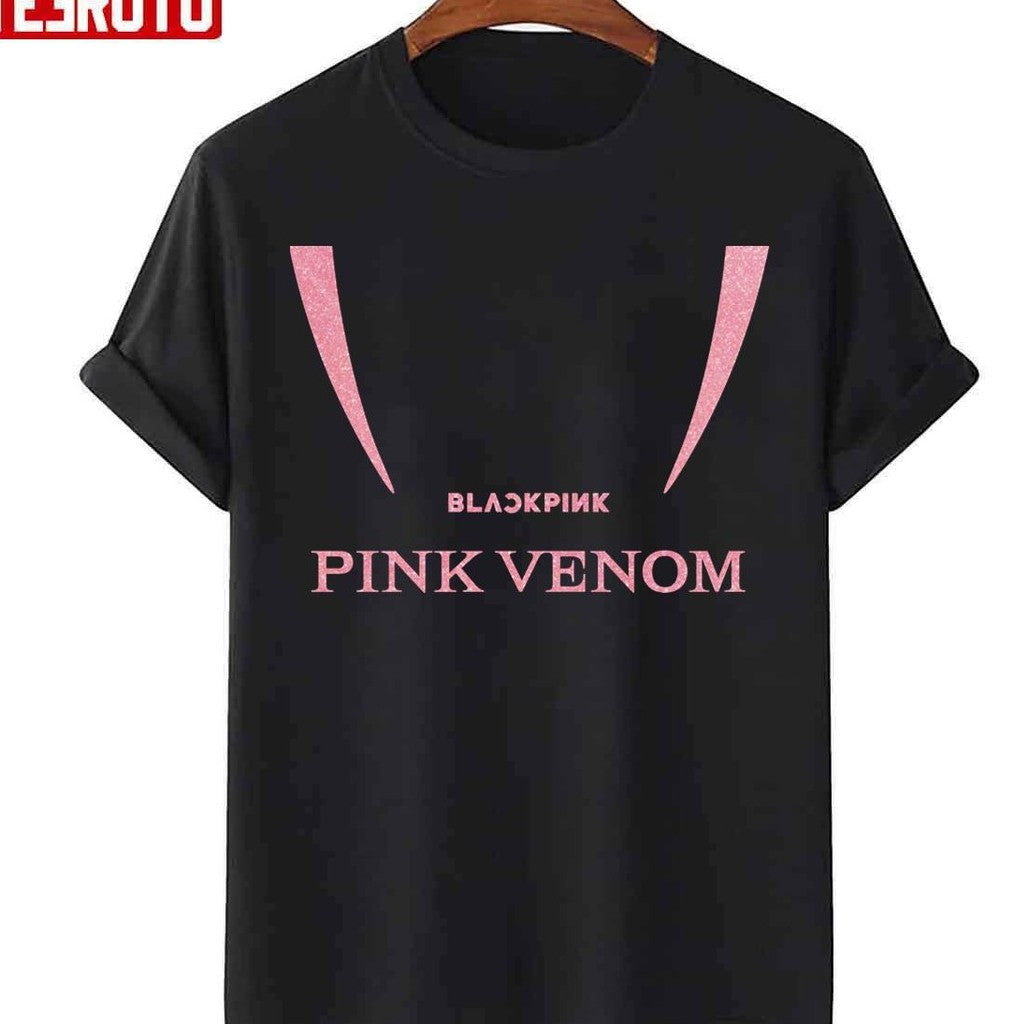Sparkle Pink Venom BlackPink Kpop Unisex T-shirt