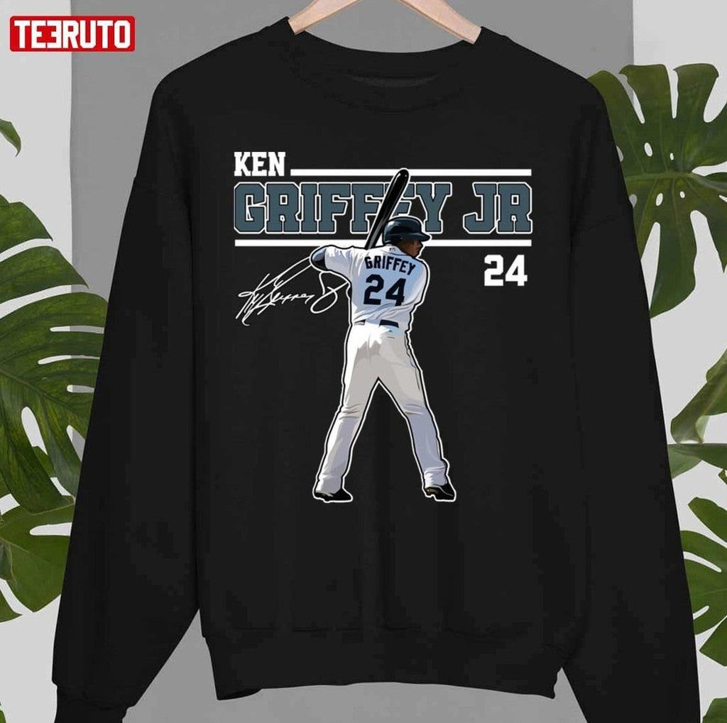 Art Ken Griffey Jr The Kid Seattle Baseball Legend Signature Unisex T-Shirt