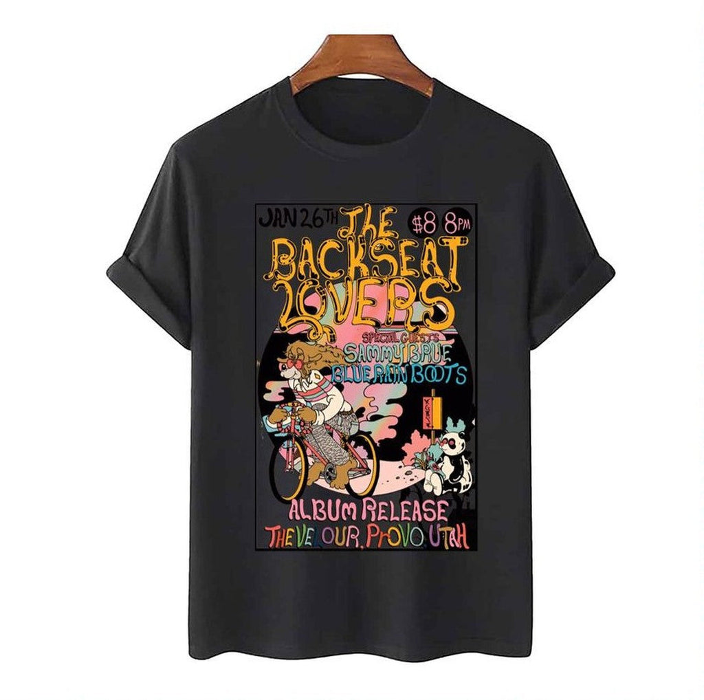 The Backseat Lovers Album Rock Band American Alternative Rock Band 2023 New Tour Unisex T-Shirt