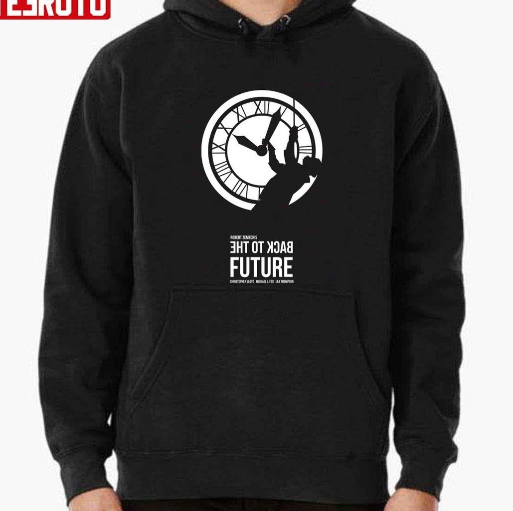 Back To The Future Doc Brown &amp; The Clock Tower Unisex T-shirt