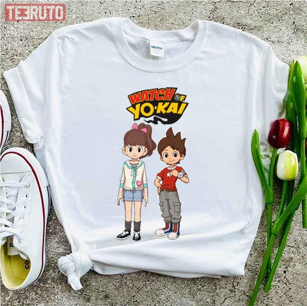 Nathan And Katie Yokai Watch Unisex T-Shirt
