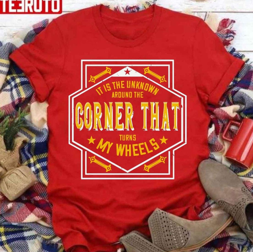 Mountain Biking Around The Corner That Turns My Wheels Unisex Sweatshirt