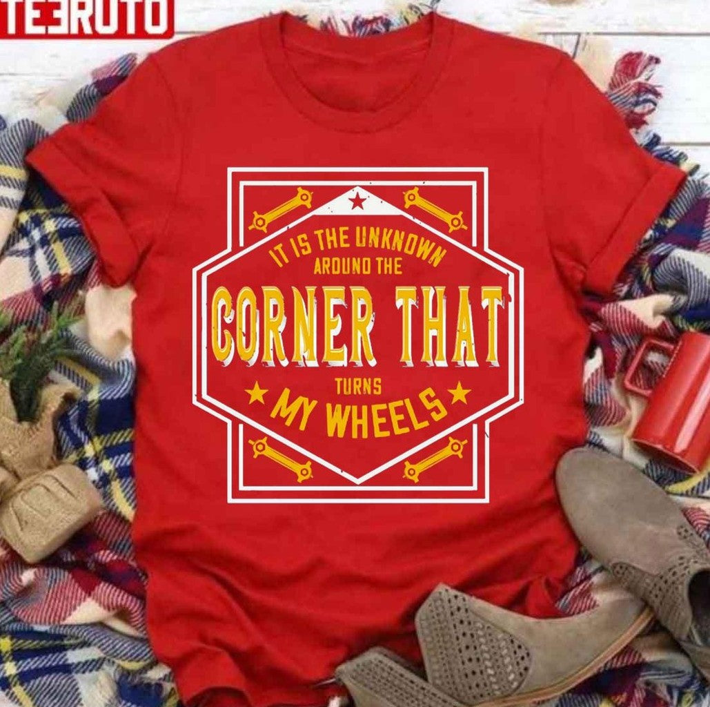Mountain Biking Around The Corner That Turns My Wheels Unisex Sweatshirt