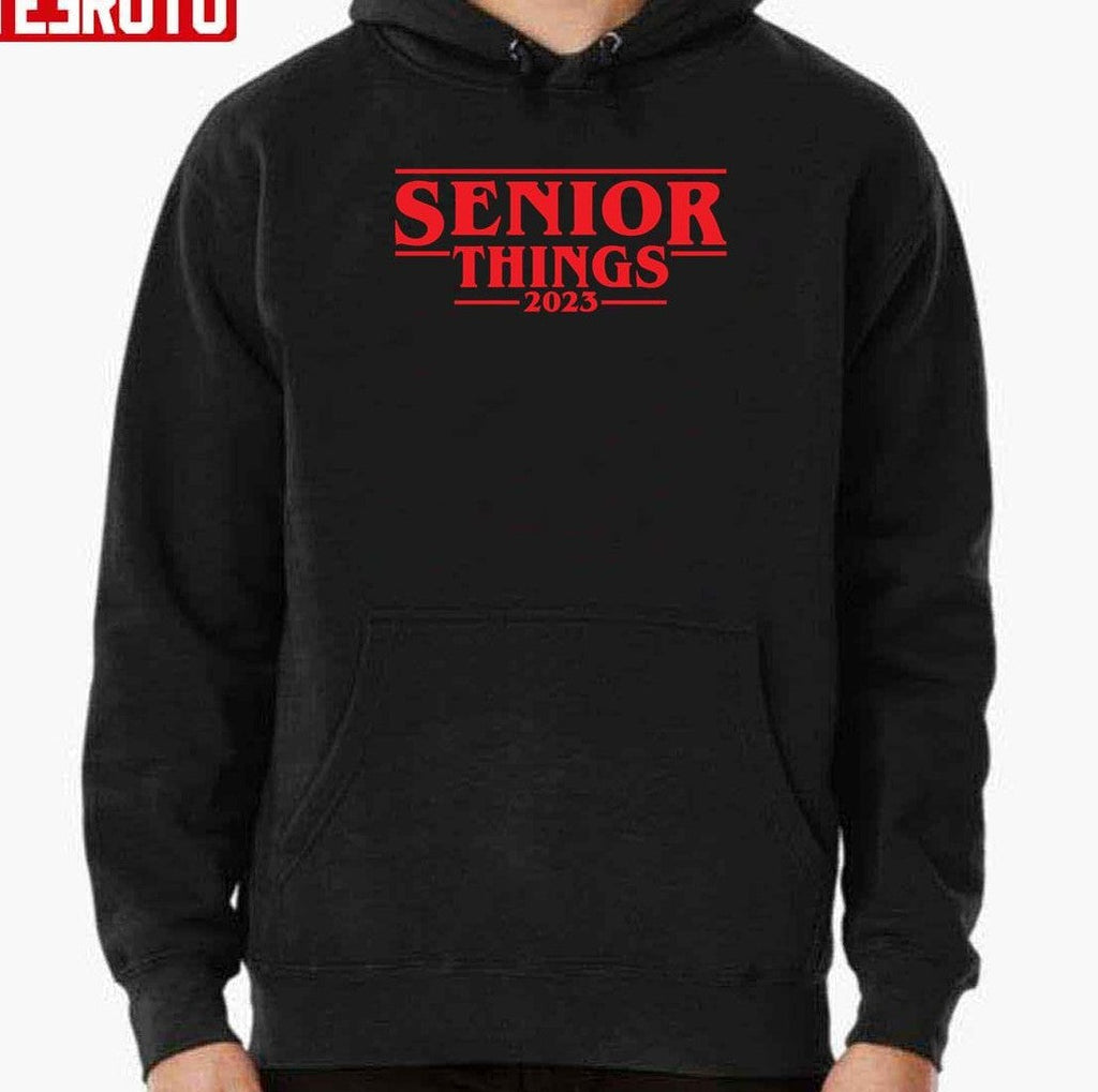 Senior Things 2023 Funny Graduation Unisex Sweatshirt