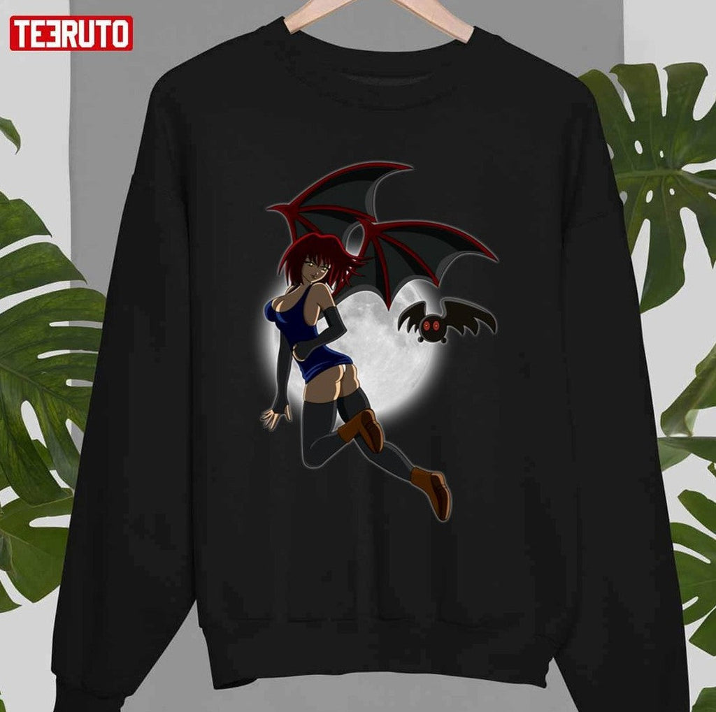 Sexy Girl Fly Me To The Moon Art Unisex T-Shirt